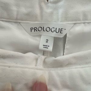 Prologue white high waisted wide leg pants. Worn a few times. No stains. Size 2